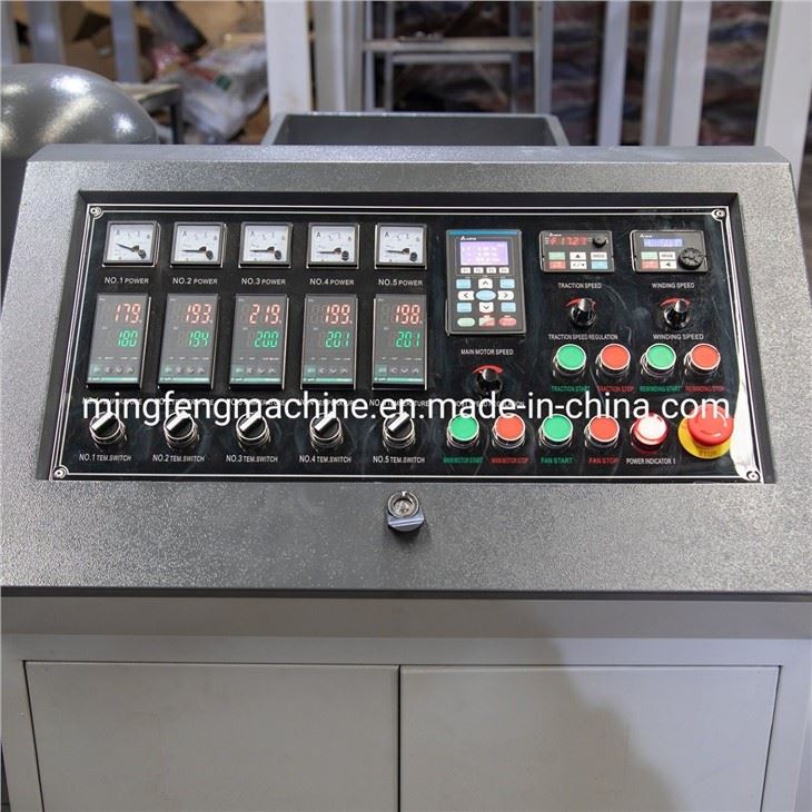Full Automatic Plastic Blown Film Machine Mini Type 1.45X2.28X3.2Meter