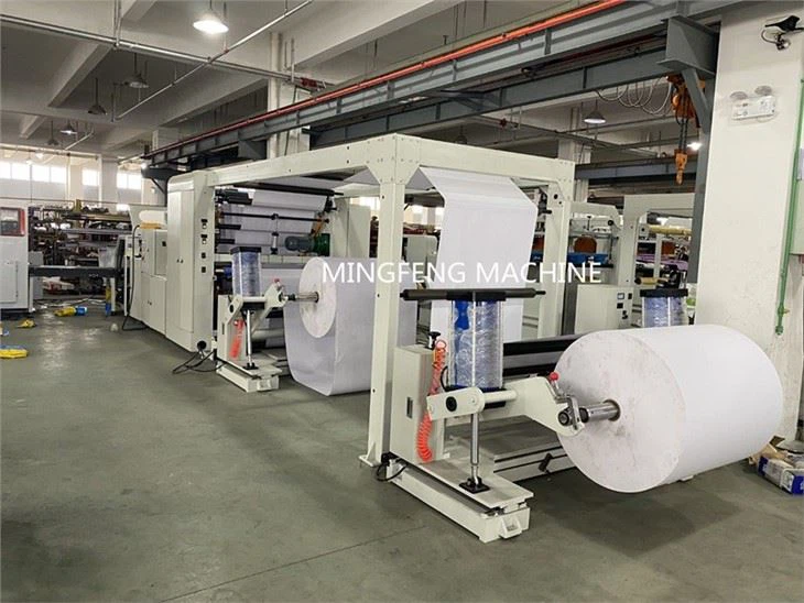 Two Reel Full Automatic A4 Paper Cutting Packing Packaging Machine